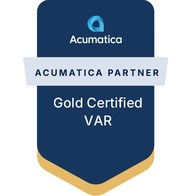 Acumatica Gold Certified Badge
