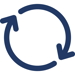 Bi-annual Update Icon White BG-7