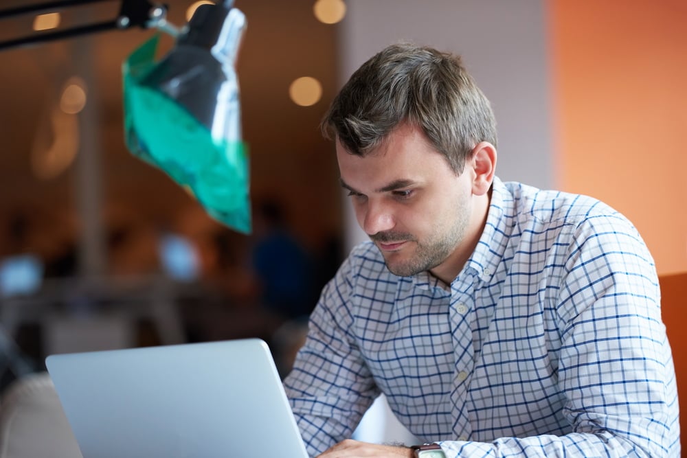 Businessman in the food and beverage industry comparing different ERP systems.